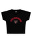 Cute and Psycho Baskılı Crop Baby Tee