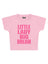 Little Lady Big Dream Baskılı Crop Baby Tee
