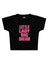 Little Lady Big Dream Baskılı Crop Baby Tee
