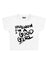 You Know I'm a Good Girl Baskılı Crop Baby Tee