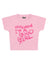 You Know I'm a Good Girl Baskılı Crop Baby Tee