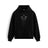 Star Taş Baskılı Kapüşonlu İçi Polarlı Oversize Hoodie Sweatshirt
