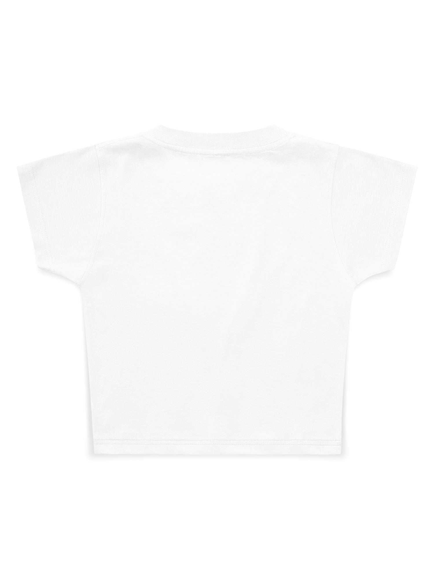 Main Character Baskılı Crop Baby Tee