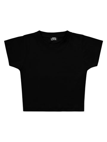 Crop Basic Baby Tee