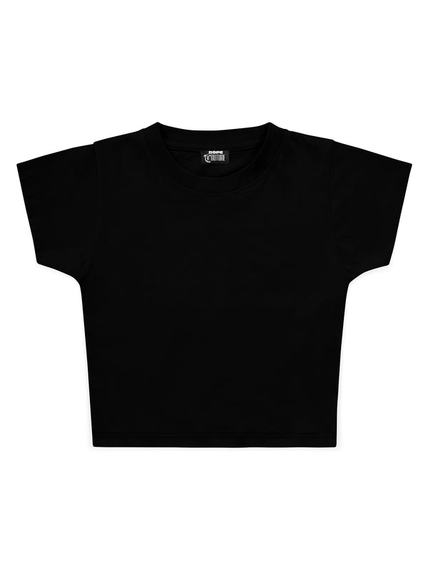 Crop Basic Baby Tee