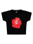 Hibiscus Çiçek Baskılı Crop Baby Tee