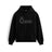 Quenn Taş Baskılı Kapüşonlu İçi Polarlı Oversize Hoodie Sweatshirt