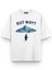 But Why Penguen Baskılı Unisex Oversize Tişört